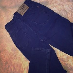 High waisted jeans